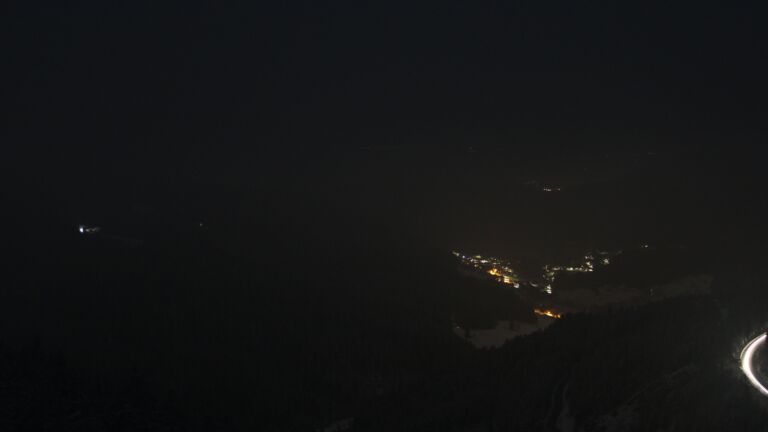 Dieses Bild zeigt eine Webcam-Aufnahme vom Achertal, aufgenommen am Freitag, den 14.02.2025 um 22:00 Uhr. Die Temperatur betrug -6.2°C.