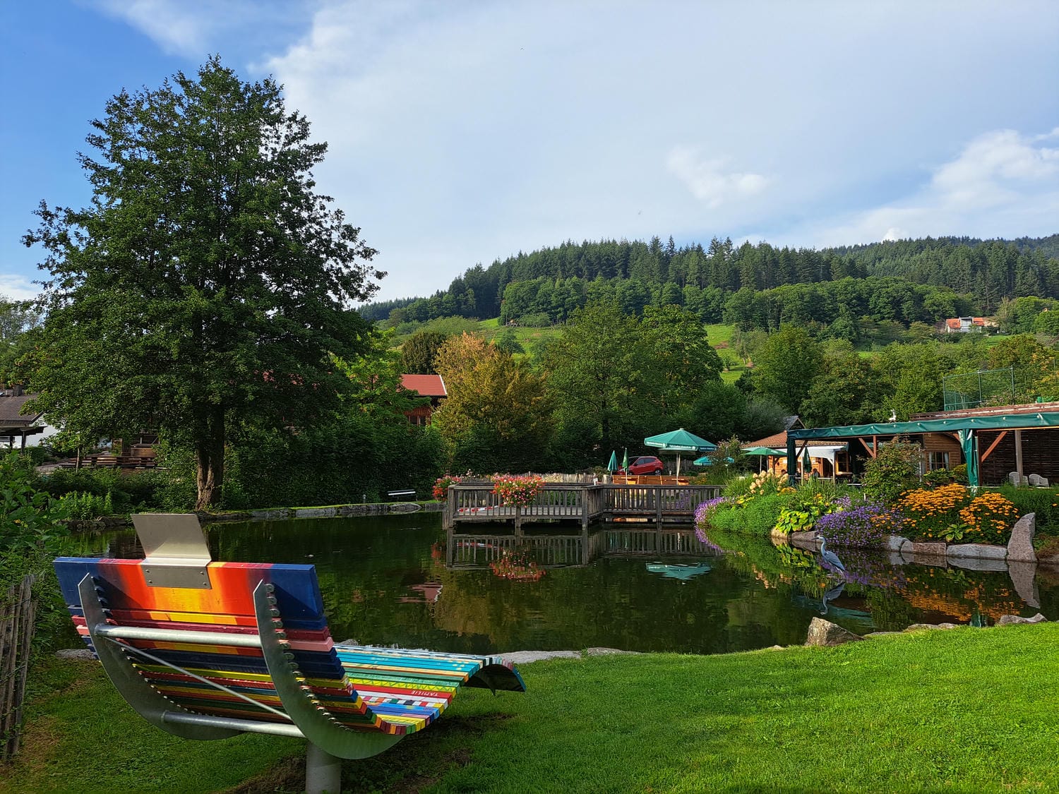 Bild von Der Kurpark im Herzen von Seebach